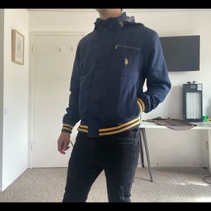 Mens Polo Jacket Size S